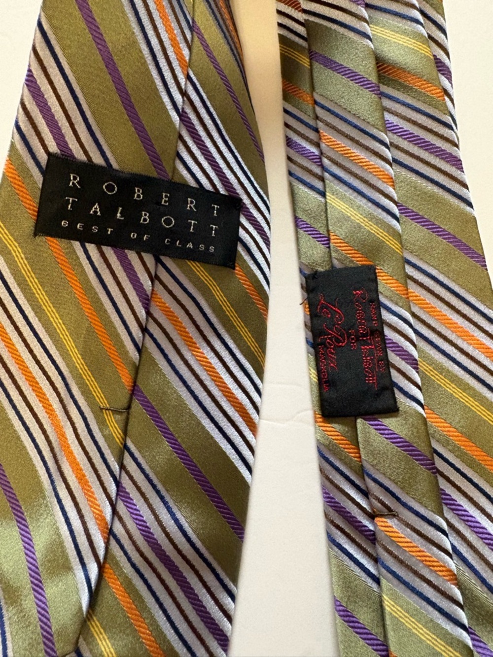 Robert Talbott Multicolor Striped Tie - image 3